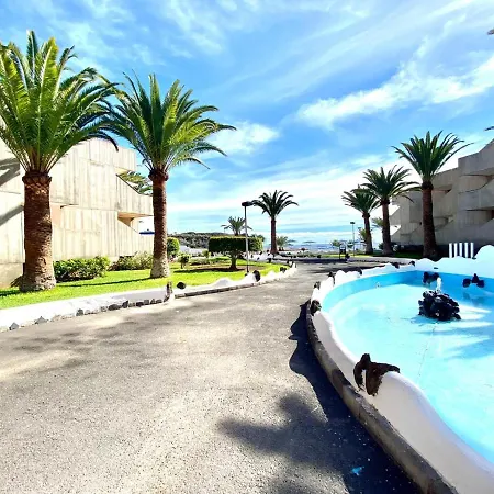 Apartamento Con Un Dormitorio Y Vista A La Jardin, Junto Al Mar, En Costa Del Silencio * Costa Del Silencio