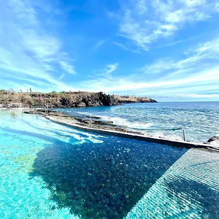 Apartamento Con Un Dormitorio Y Vista A La Jardin, Junto Al Mar, En Costa Del Silencio Costa Del Silencio