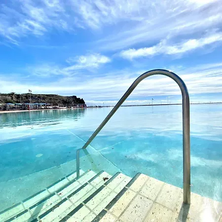 Apartamento Con Un Dormitorio Y Vista A La Jardin, Junto Al Mar, En Costa Del Silencio