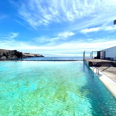 Apartamento Con Un Dormitorio Y Vista A La Jardin, Junto Al Mar, En Costa Del Silencio * Costa Del Silencio